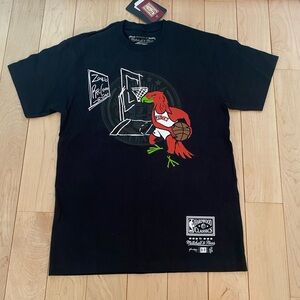 Mitchell & Ness x Future x Atlanta Hawks T-Shirt Black Size M